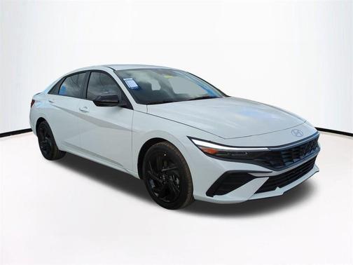 Serenity White 2026 Hyundai ELANTRA Sport
