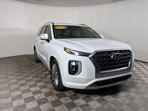 Hyper White 2020 Hyundai PALISADE Limited