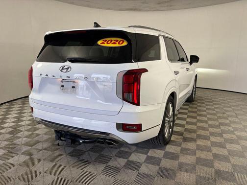 Hyper White 2020 Hyundai PALISADE Limited
