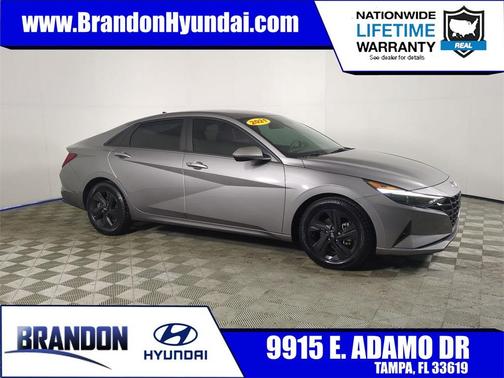 2021 Hyundai ELANTRA HEV Blue