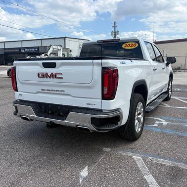 Summit White 2020 GMC Sierra 1500 SLT