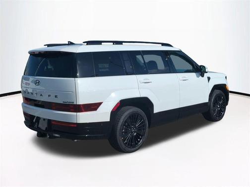 Serenity White 2026 Hyundai SANTA FE HEV Calligraphy