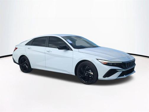 Serenity White 2026 Hyundai ELANTRA Sport