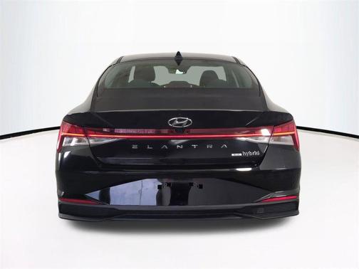 Onyx Black 2023 Hyundai ELANTRA HEV Blue
