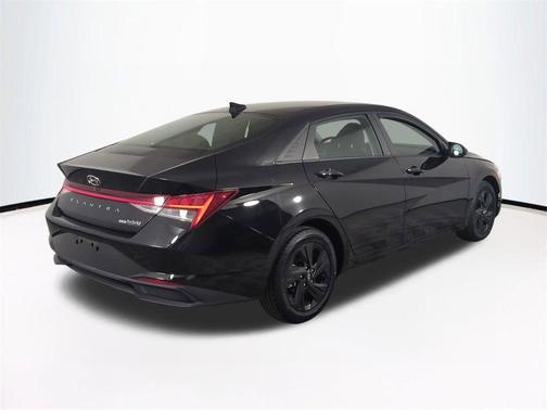 Onyx Black 2023 Hyundai ELANTRA HEV Blue