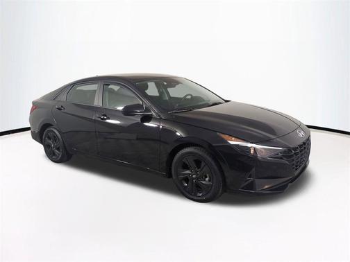 Onyx Black 2023 Hyundai ELANTRA HEV Blue