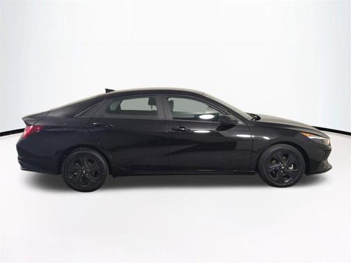 Onyx Black 2023 Hyundai ELANTRA HEV Blue