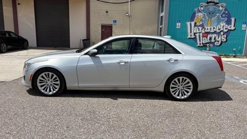 Radiant Silver Metallic 2018 Cadillac CTS 2.0L Turbo Luxury