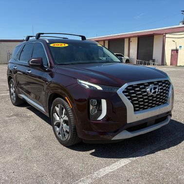 Sierra Burgundy 2021 Hyundai PALISADE Limited