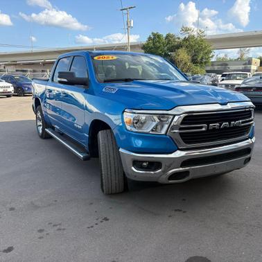 Hydro Blue Pearlcoat 2021 RAM 1500 Big Horn/Lone Star