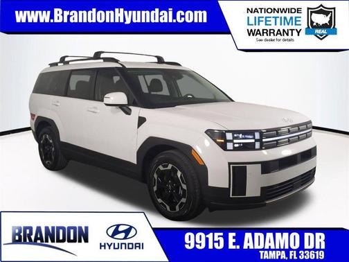 Serenity White 2025 Hyundai SANTA FE SEL 2.4