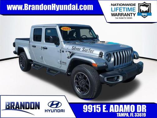 Silver Zynith Clearcoat 2022 Jeep Gladiator Overland