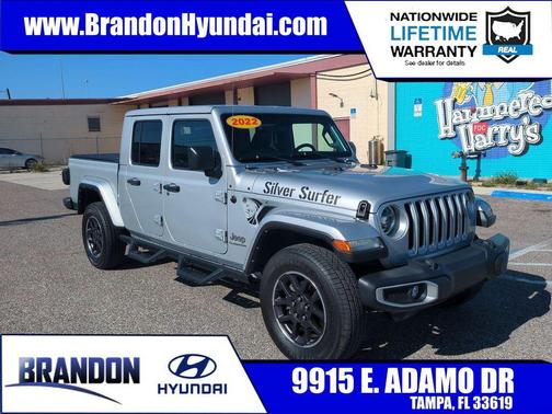 Silver Zynith Clearcoat 2022 Jeep Gladiator Overland