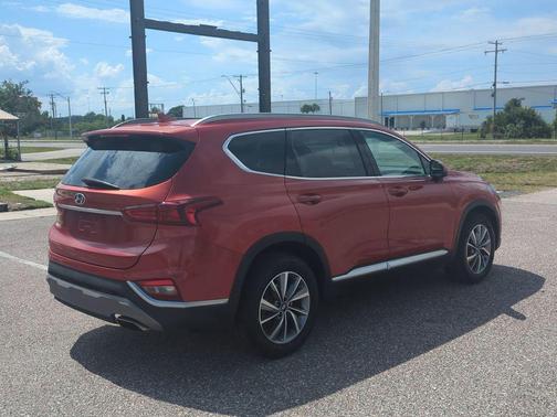Lava Orange 2020 Hyundai SANTA FE SEL 2.4