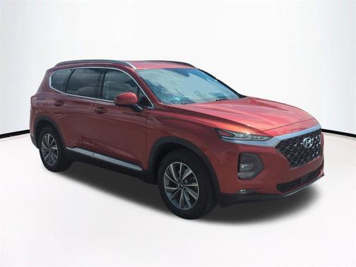 Lava Orange 2020 Hyundai SANTA FE SEL 2.4