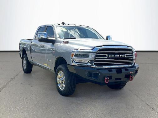Billet Silver Metallic Clearcoat 2023 RAM 3500 Laramie Crew Cab 4x4 6'4' Box