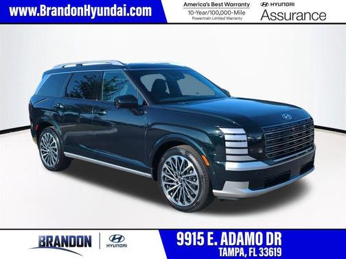 Emerald Pearl 2026 Hyundai Palisade Hybrid Calligraphy