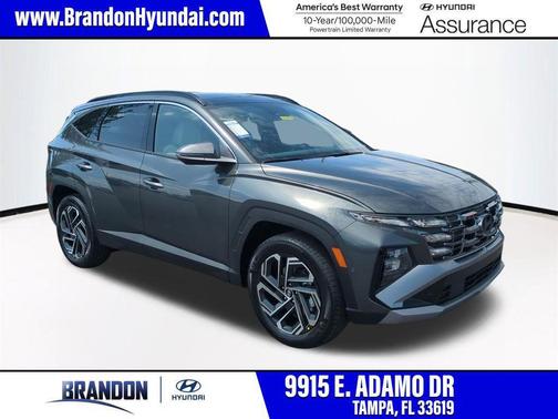 Gray 2026 Hyundai TUCSON Hybrid Limited