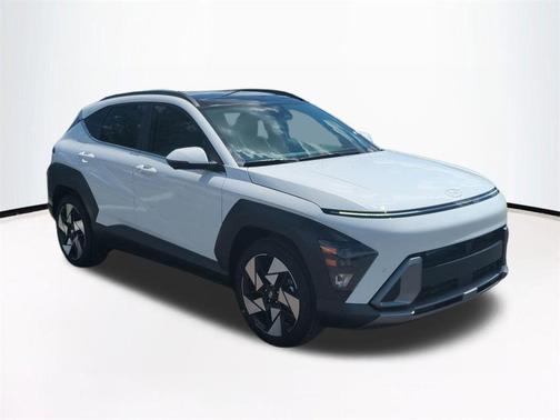 Atlas White 2026 Hyundai KONA Limited