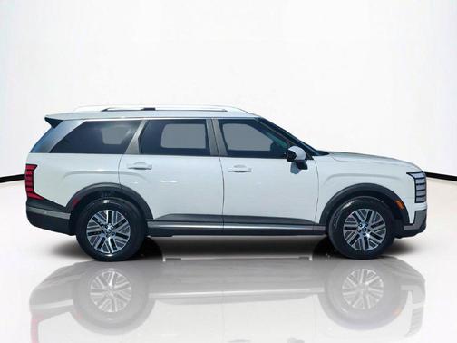 White Pearl 2027 Hyundai SANTA FE HEV SEL Premium