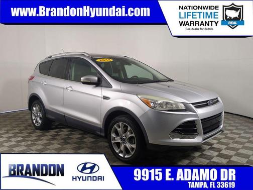 Ingot Silver Metallic 2014 Ford Escape Titanium