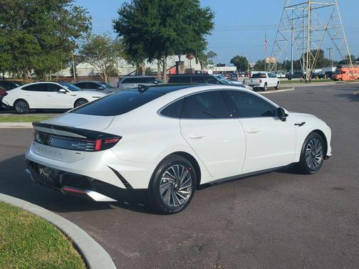 White 2026 Hyundai SONATA Hybrid SE