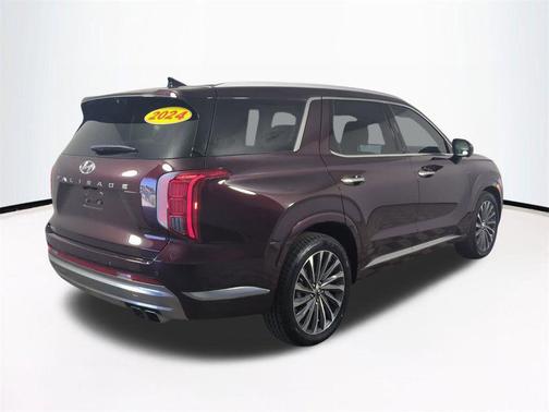 Sierra Burgundy 2024 Hyundai PALISADE Calligraphy