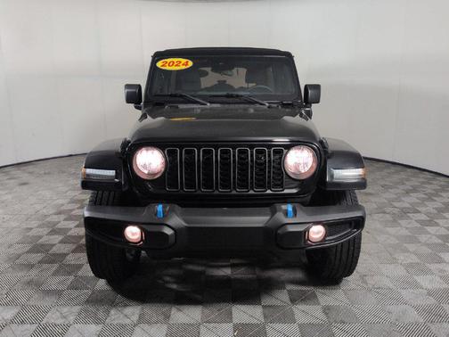 Black Clearcoat 2024 Jeep Wrangler 4xe Sport S