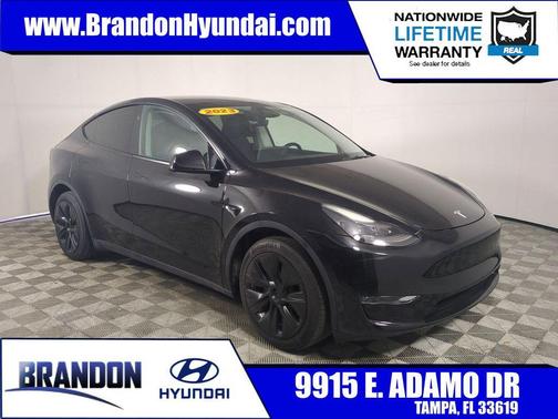 Solid Black 2023 Tesla Model Y Long Range Dual Motor All-Wheel Drive