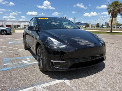 Solid Black 2023 Tesla Model Y Long Range Dual Motor All-Wheel Drive