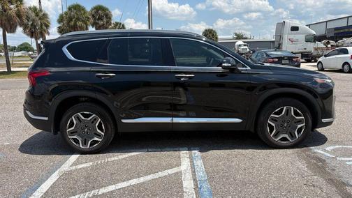 Twilight Black 2023 Hyundai SANTA FE HEV SEL Premium