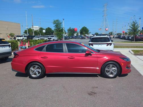 Calypso Red 2021 Hyundai SONATA SE