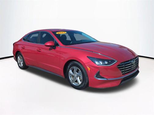 Calypso Red 2021 Hyundai SONATA SE