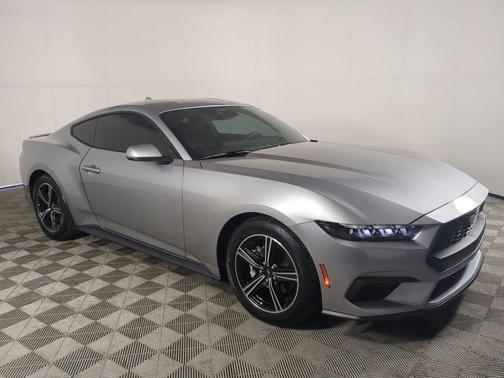 Iconic Silver Metallic 2025 Ford Mustang EcoBoost Premium