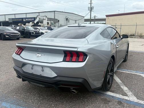Iconic Silver Metallic 2025 Ford Mustang EcoBoost Premium