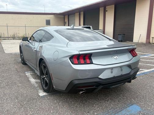 Iconic Silver Metallic 2025 Ford Mustang EcoBoost Premium