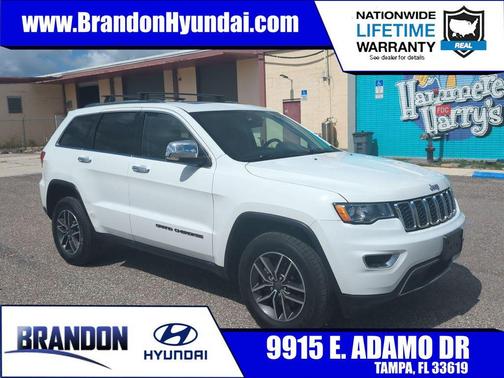 Bright White Clearcoat 2019 Jeep Grand Cherokee Limited