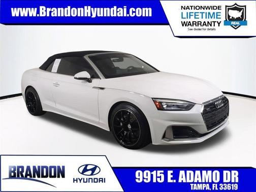 Ibis White/Black Roof 2022 Audi A5 45 Premium