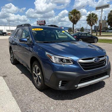Abyss Blue Pearl 2021 Subaru Outback Limited XT