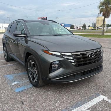 Amazon Gray 2022 Hyundai TUCSON Limited