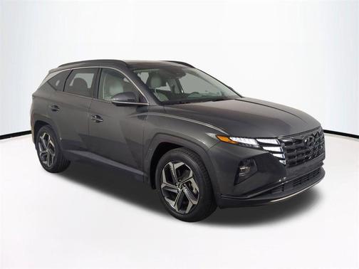 Amazon Gray 2022 Hyundai TUCSON Limited