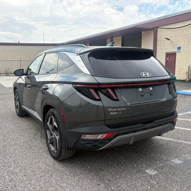 Amazon Gray 2022 Hyundai TUCSON Limited