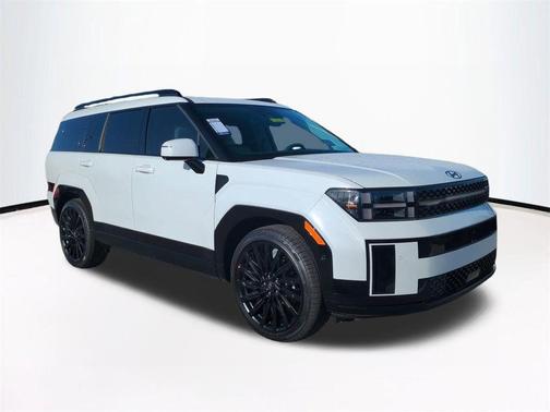 Serenity White 2026 Hyundai SANTA FE Calligraphy