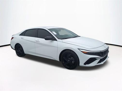 Serenity White 2026 Hyundai ELANTRA Sport