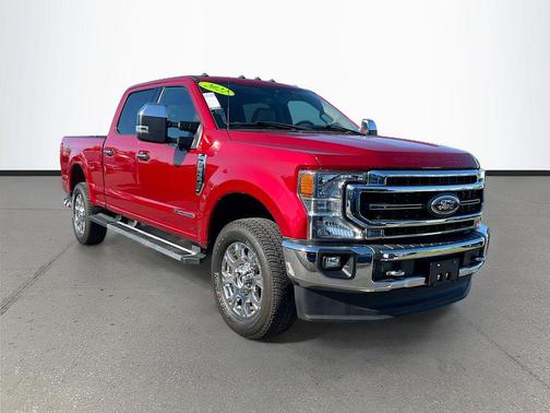 Rapid Red Metallic Tinted Clearcoat 2022 Ford F-250 Lariat