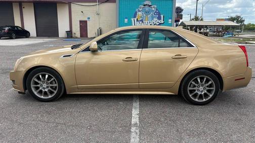 Summer Gold Metallic 2013 Cadillac CTS Luxury