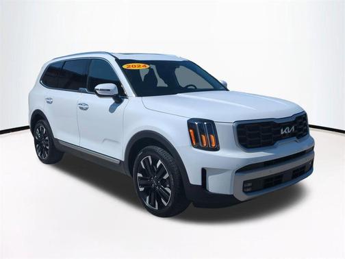 Glacial White Pearl 2024 Kia Telluride SX