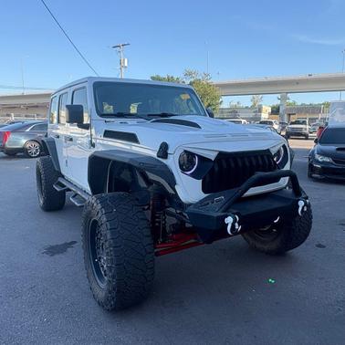 Bright White Clearcoat 2018 Jeep Wrangler Unlimited Sport