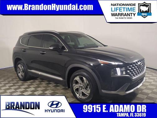 Twilight Black 2022 Hyundai SANTA FE SEL 2.4