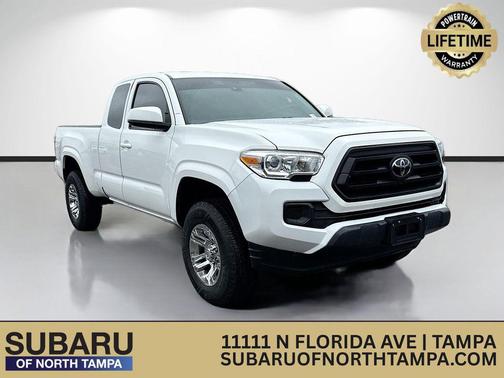 White 2022 Toyota Tacoma SR